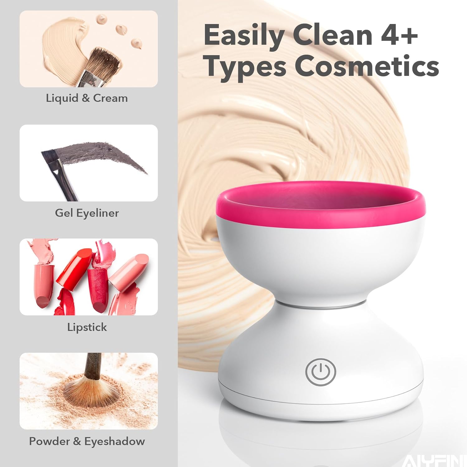 Make up brush cleaner