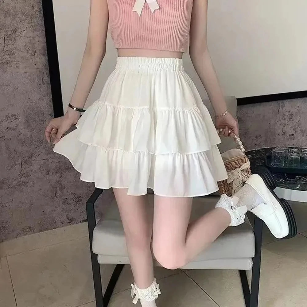 Women Ruffles Skirt