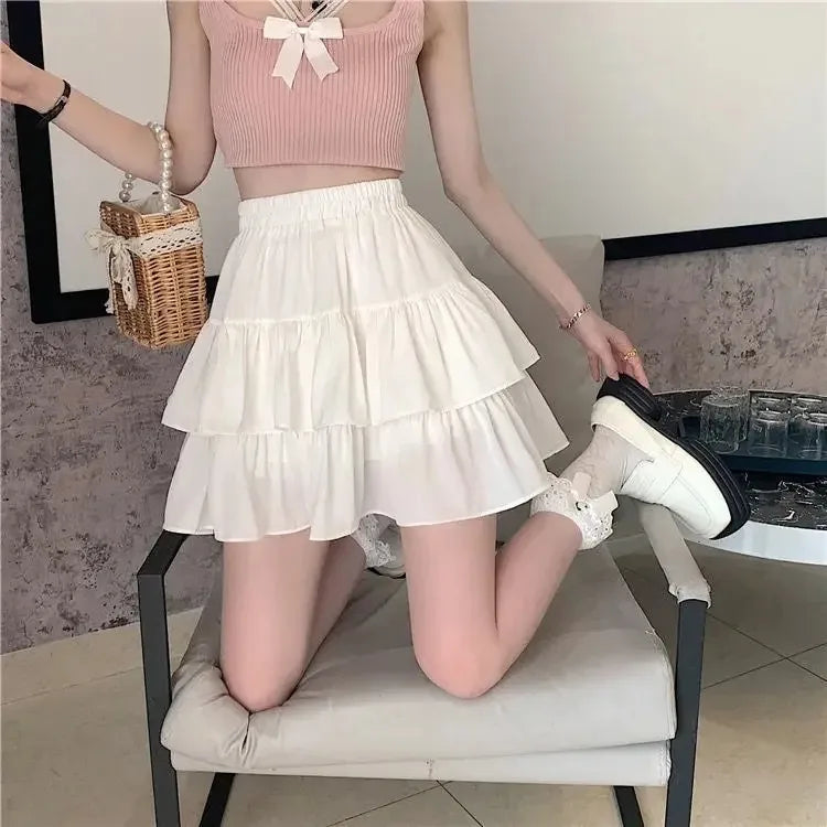 Women Ruffles Skirt