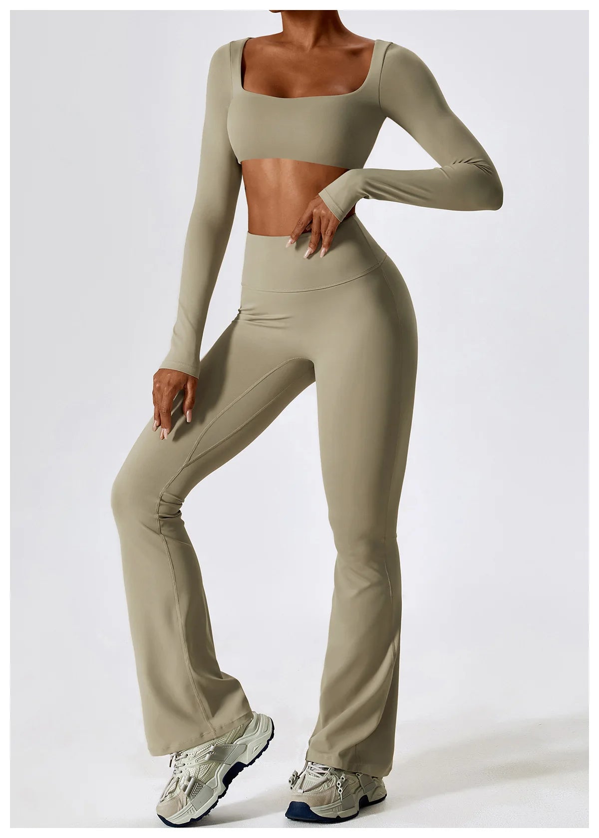 2PCS Seamless Women Sportswear