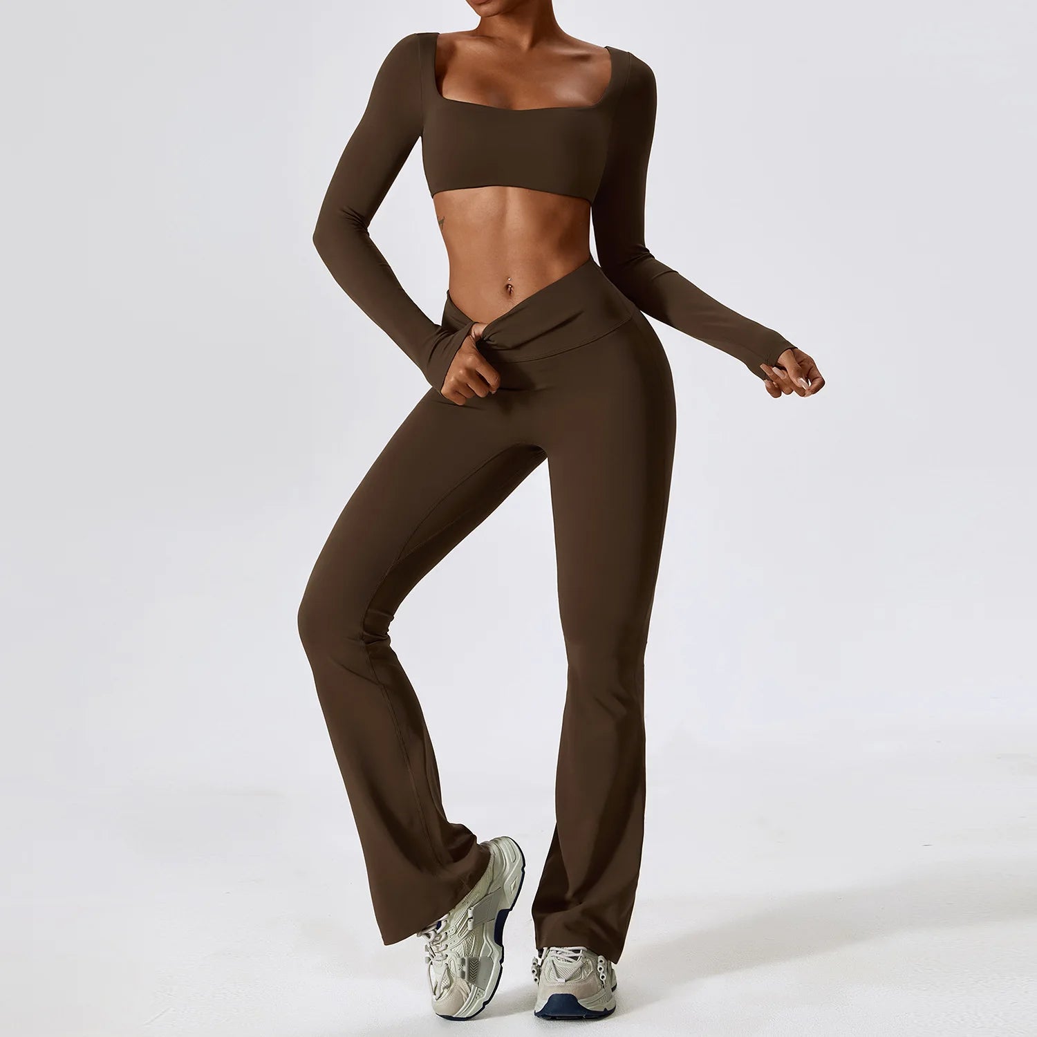 2PCS Seamless Women Sportswear