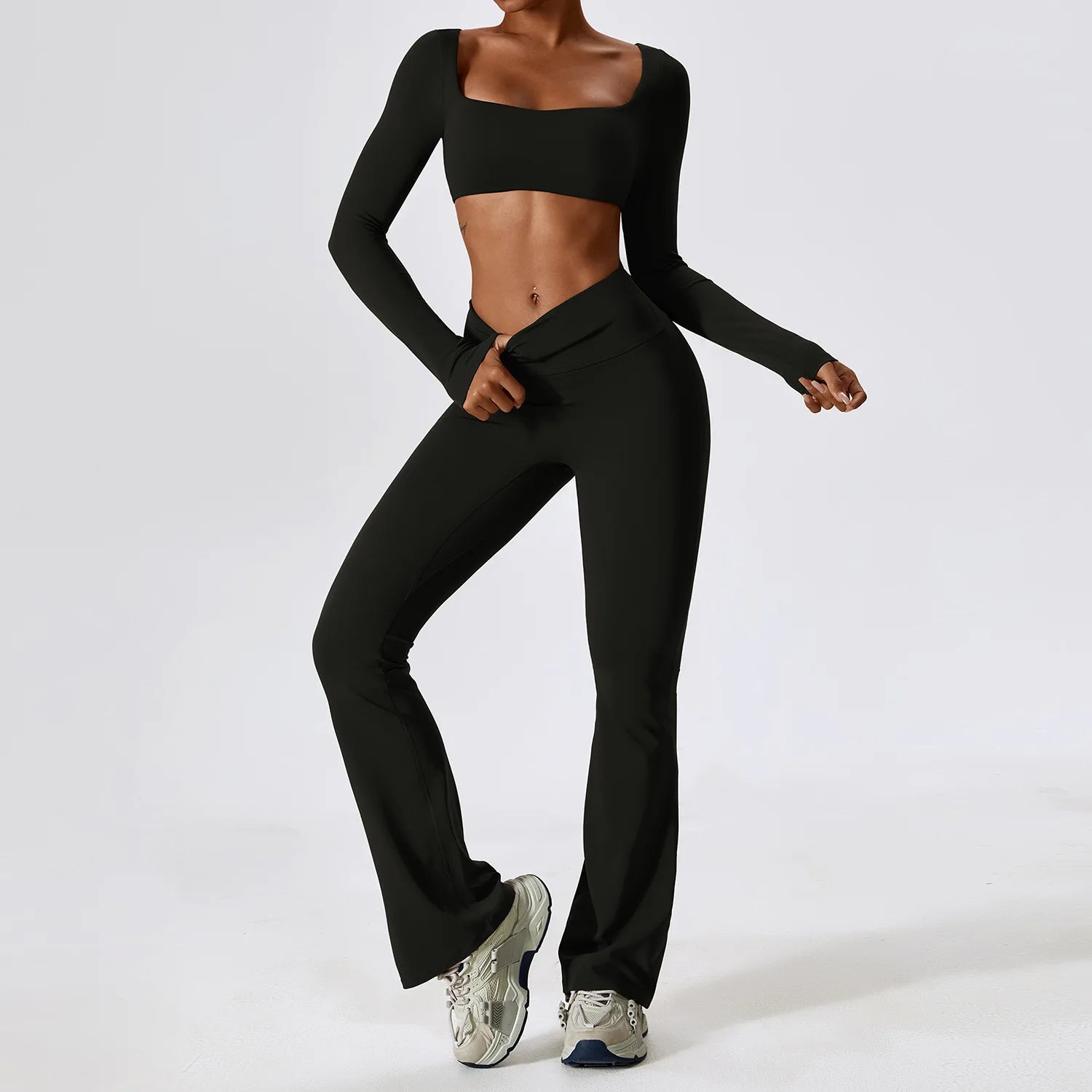 2PCS Seamless Women Sportswear