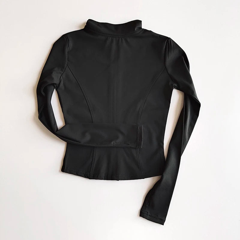 Outdoor Sports Long Sleeved Women Slim Yoga Clothes