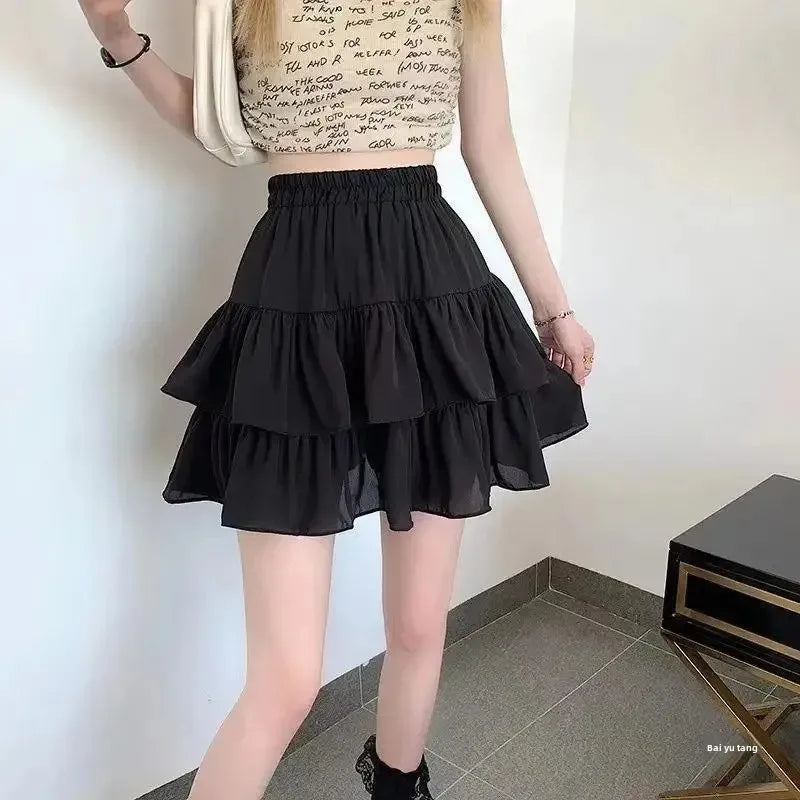 Women Ruffles Skirt