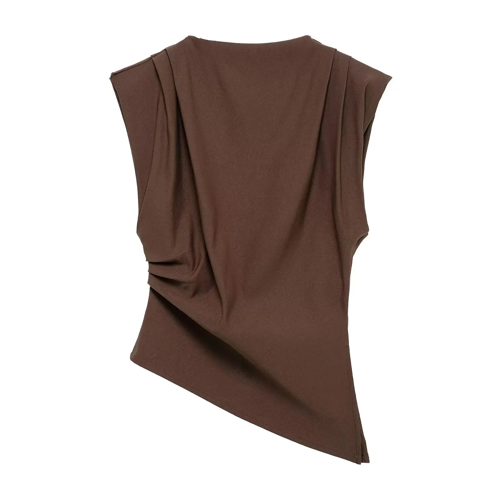 2025 Summer Asymmetric Tank Women