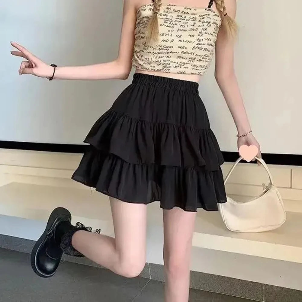 Women Ruffles Skirt