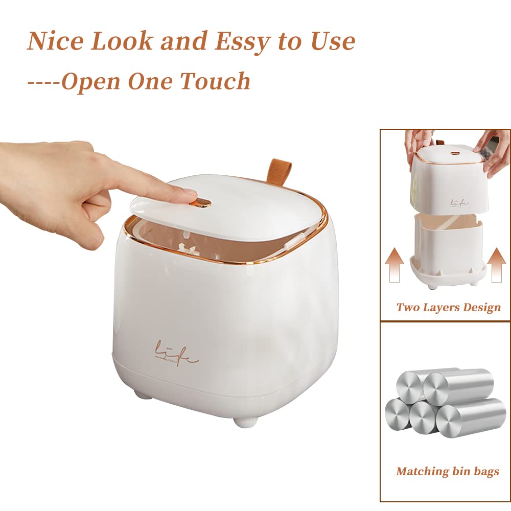 Mini Countertop Trash Can