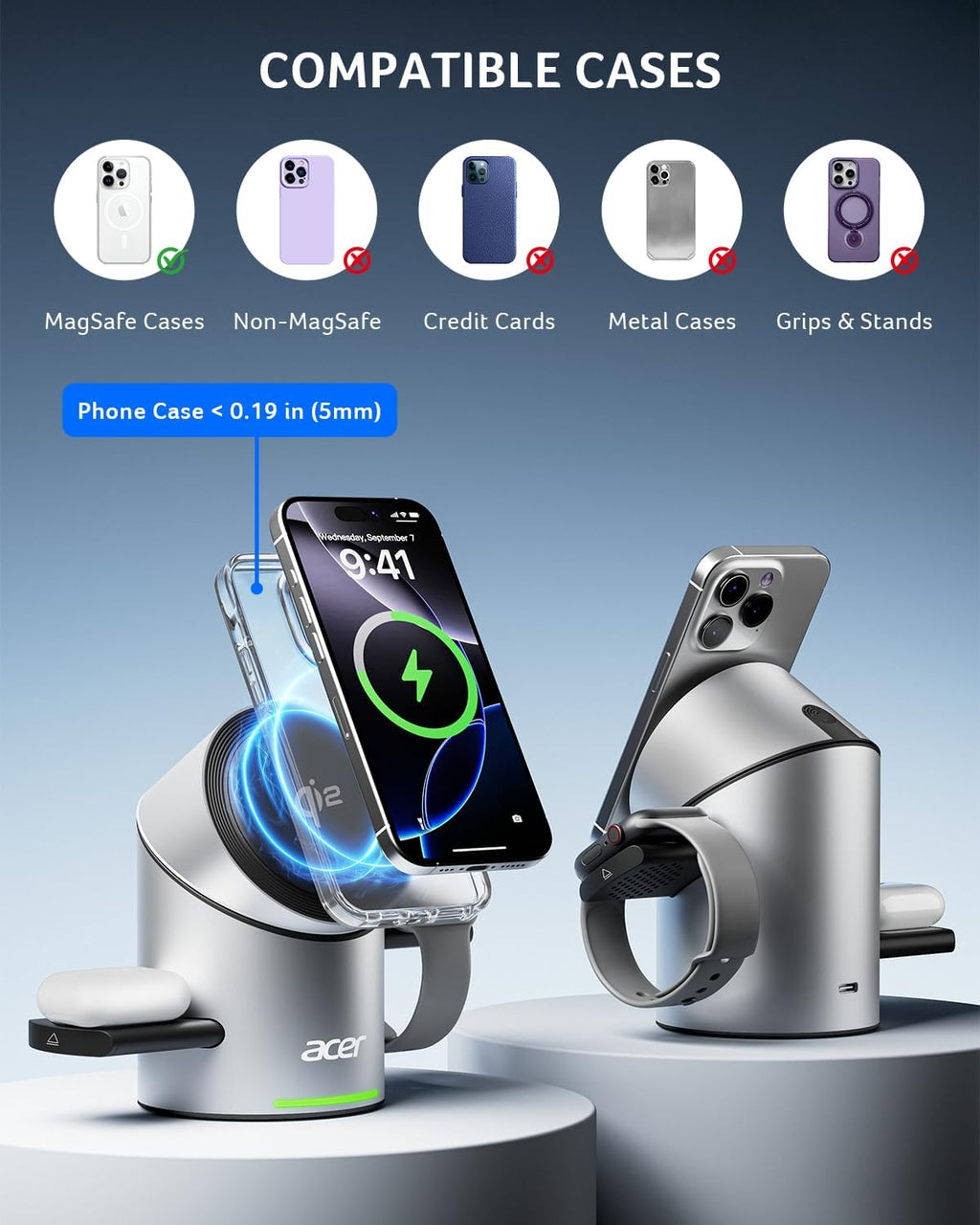 3 in 1 charging station