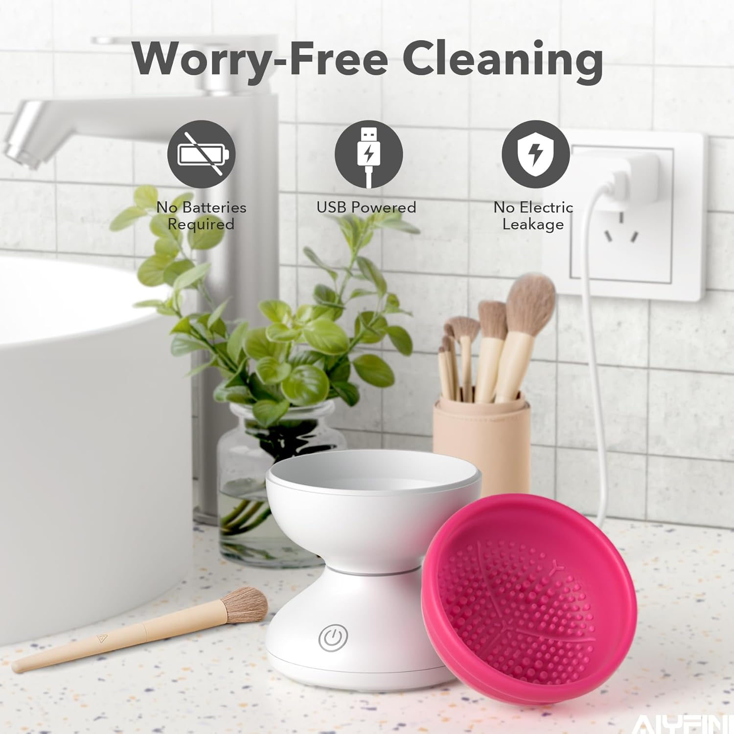 Make up brush cleaner