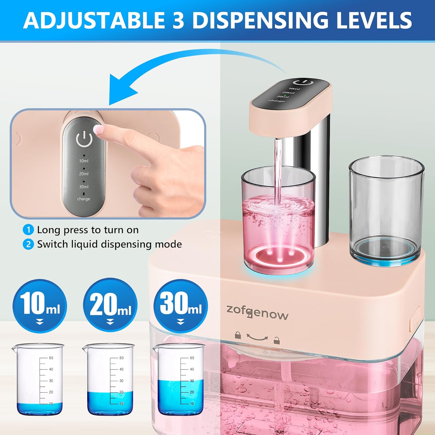 Automatic Mouthwash Dispenser
