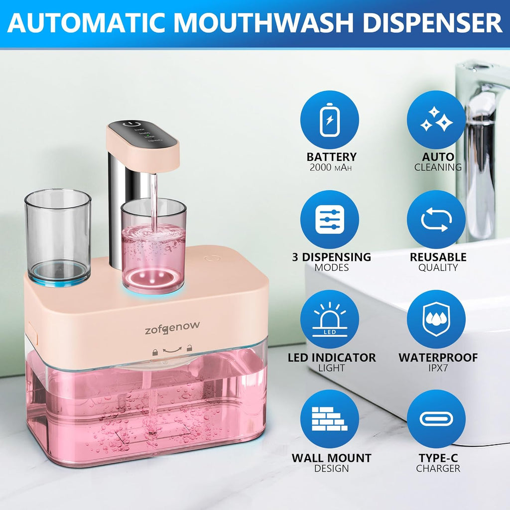Automatic Mouthwash Dispenser