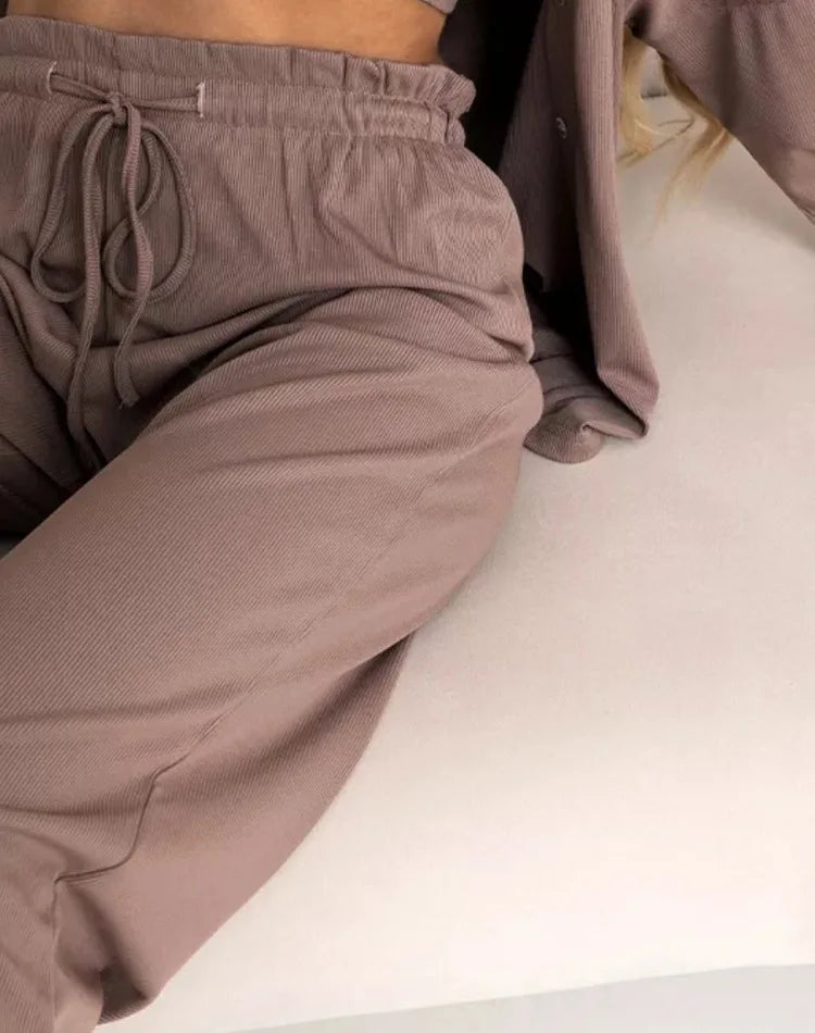 n 3 Piece Casual Homewear  Lady's Loungewear Soft