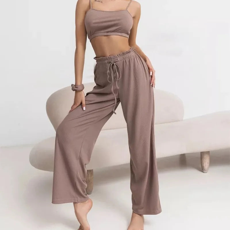 n 3 Piece Casual Homewear  Lady's Loungewear Soft