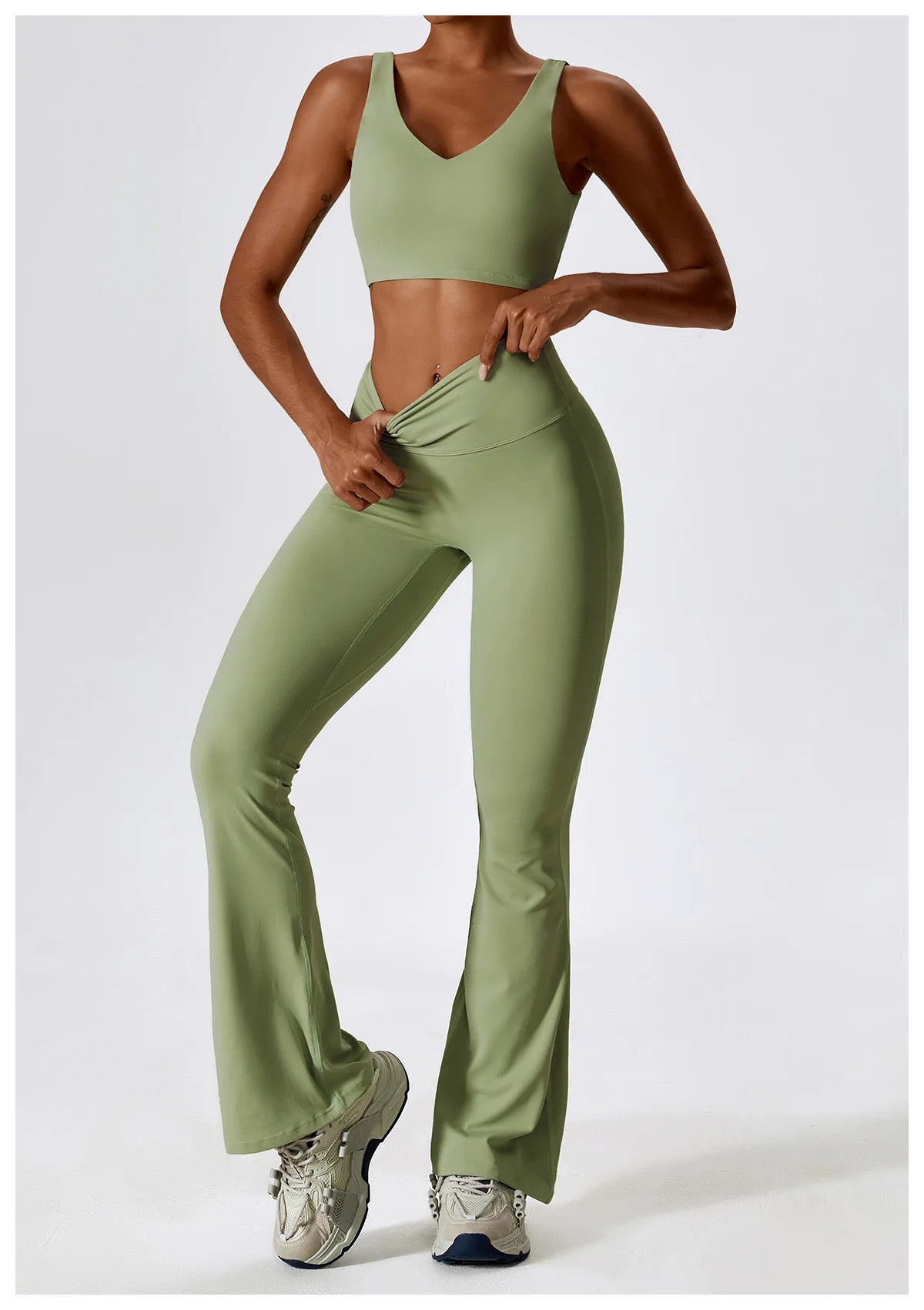 2PCS Seamless Women Sportswear