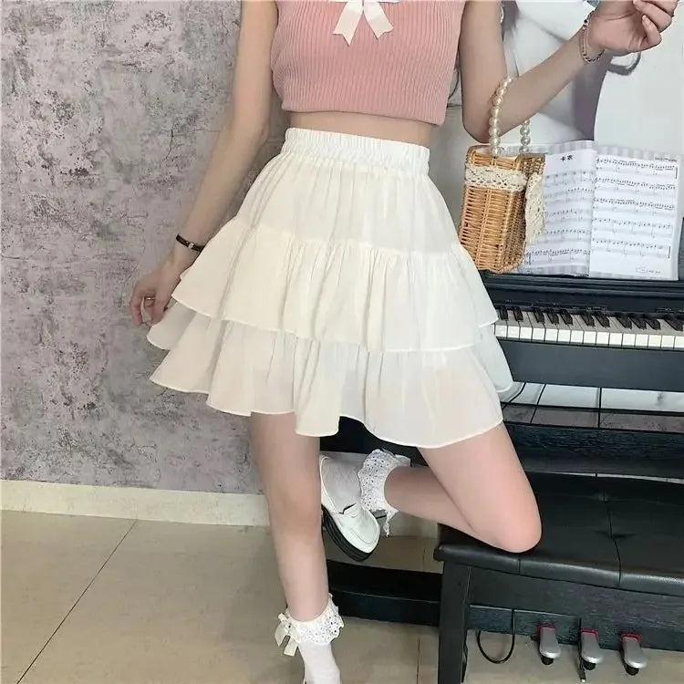 Women Ruffles Skirt