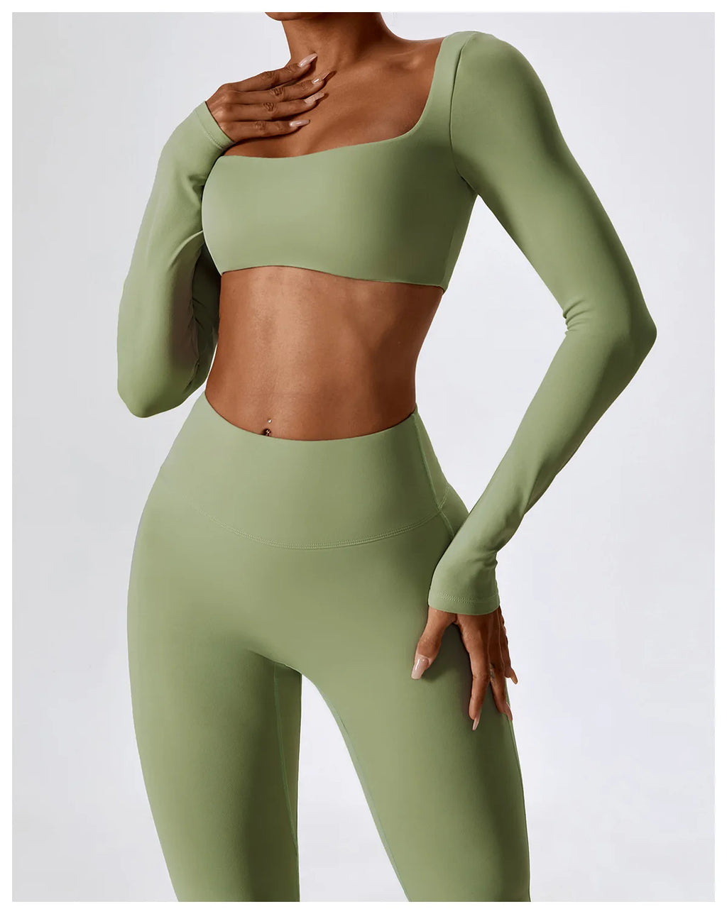 2PCS Seamless Women Sportswear