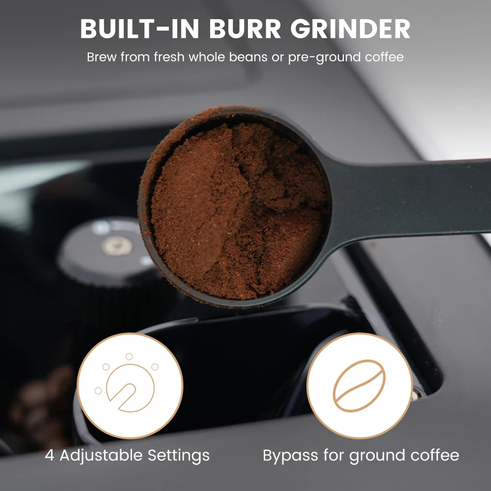 Automatic Espresso Machine with Milk Frother,  11 Flavors