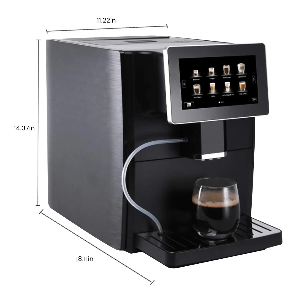 Automatic Espresso Machine with Milk Frother,  11 Flavors