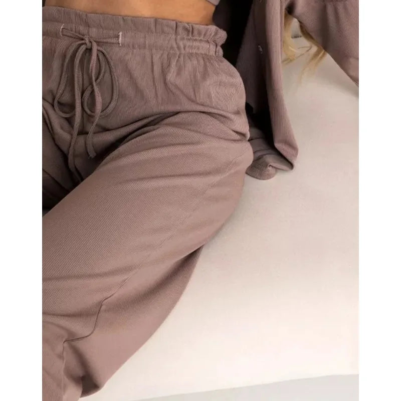 n 3 Piece Casual Homewear  Lady's Loungewear Soft