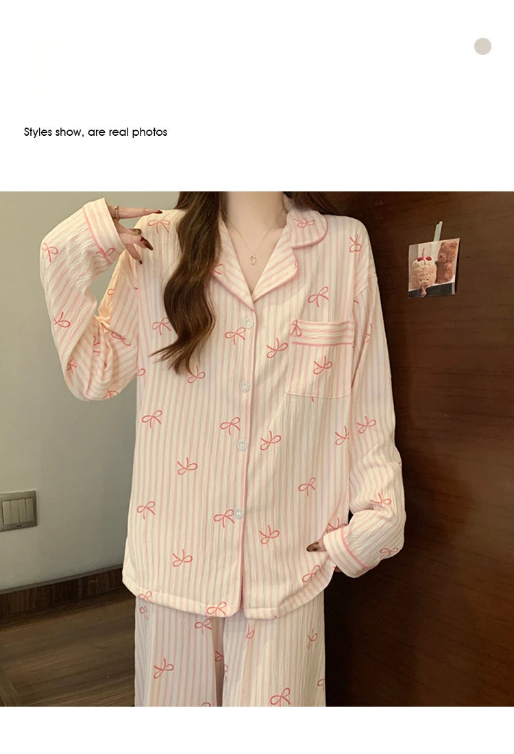 Striped Nightwear Women