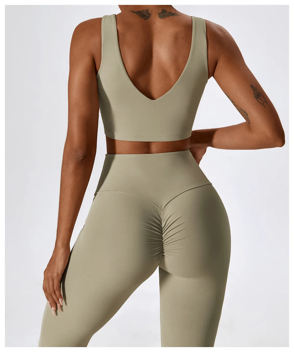 2PCS Seamless Women Sportswear