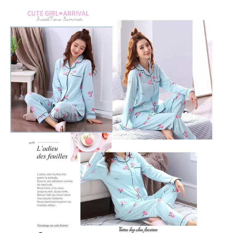 Women Pajamas Set
