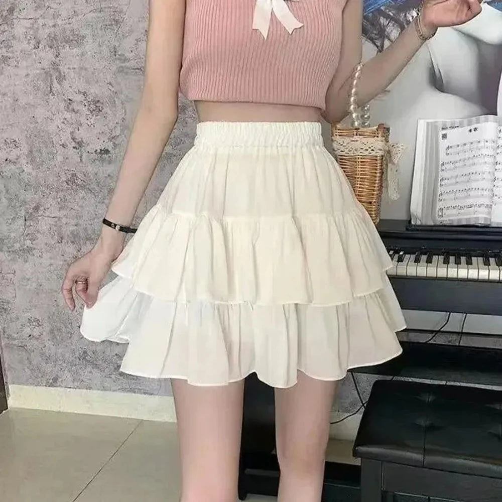 Women Ruffles Skirt