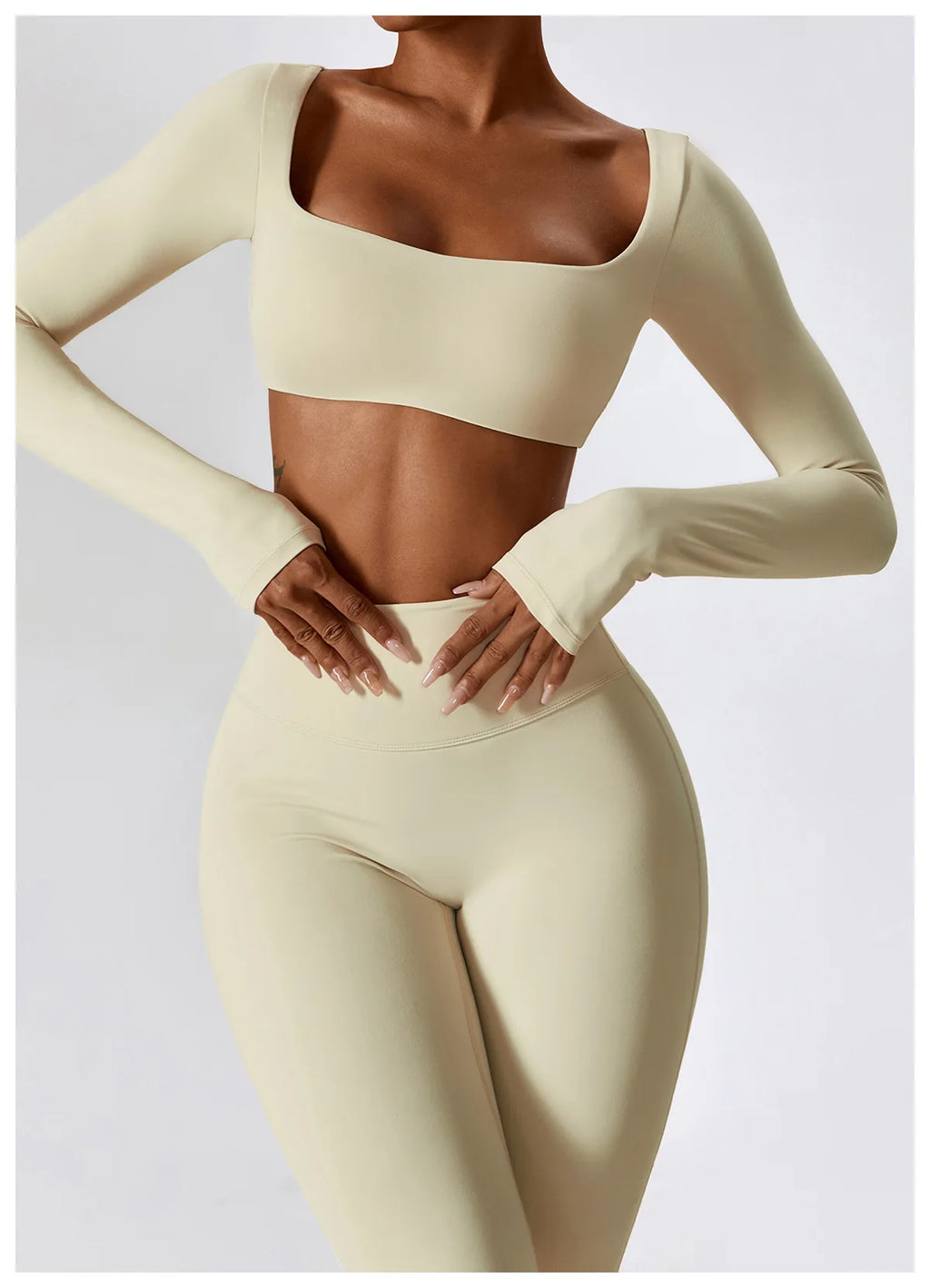 2PCS Seamless Women Sportswear